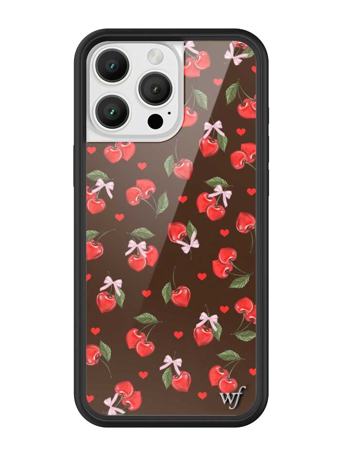 Wildflower Cases Chocolate Cherries iPhone 16 Pro Max Case