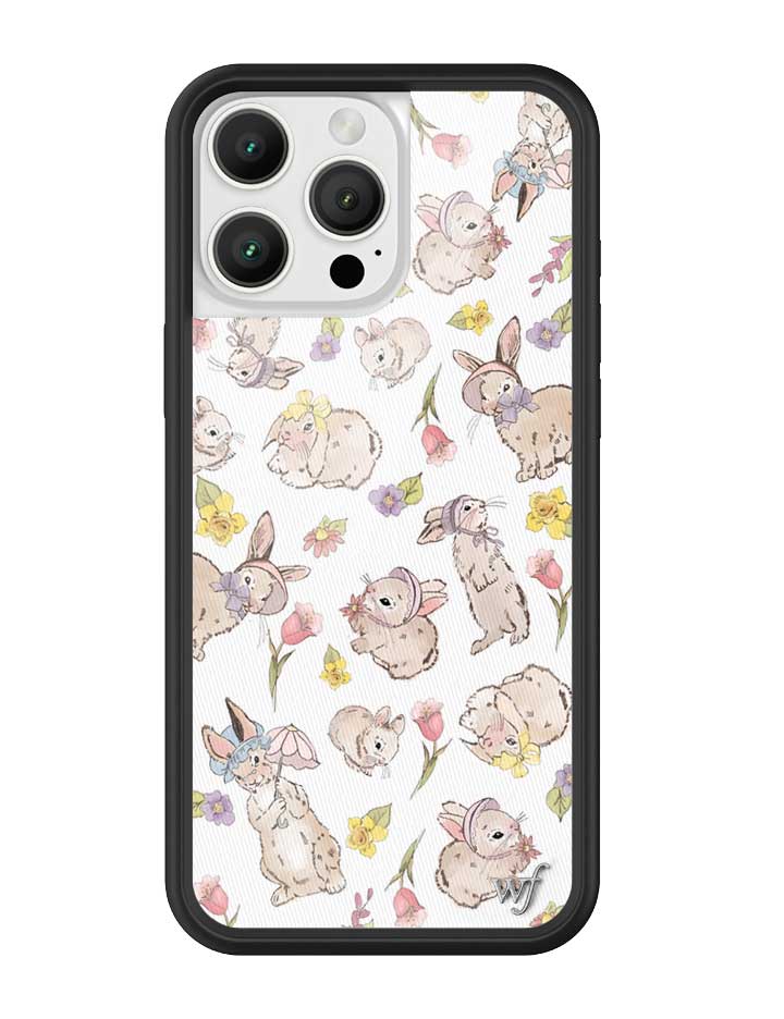 Wildflower Cases Bunnies in Bonnets iPhone 16 Pro Max Case