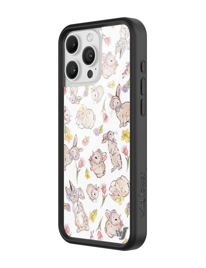 Wildflower Cases Bunnies in Bonnets iPhone 16 Pro Max Case