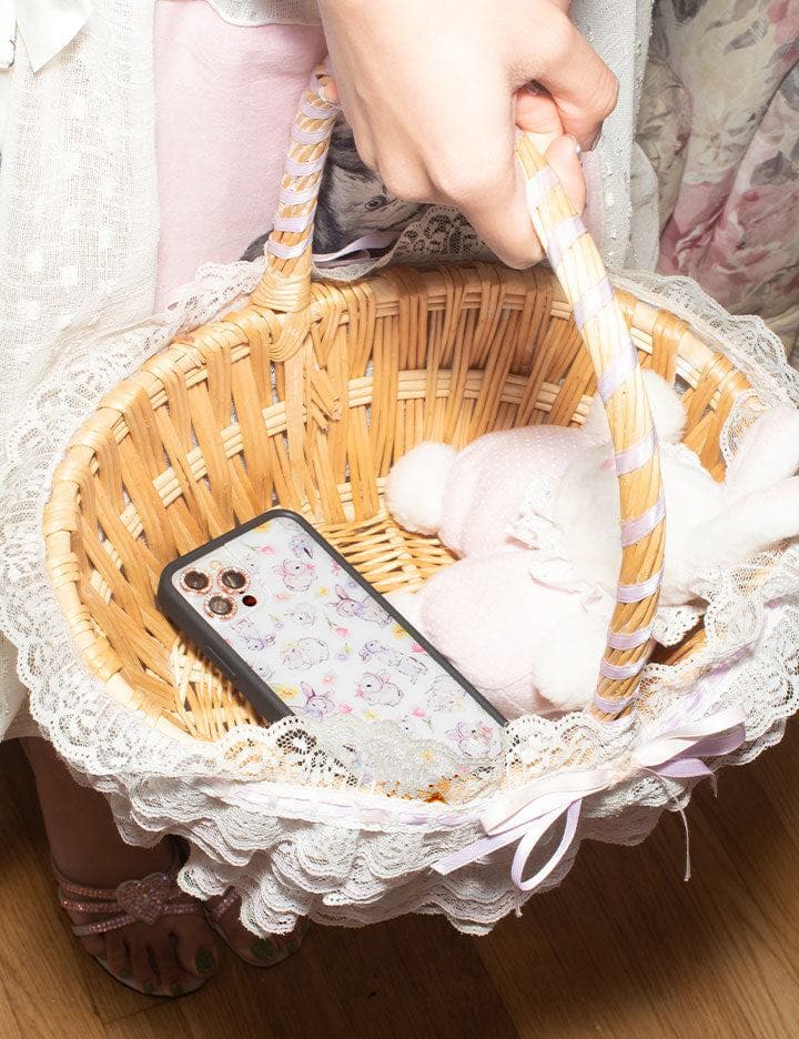 Wildflower Cases Bunnies in Bonnets iPhone 16 Pro Max Case