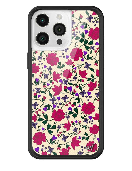 Wildflower Cases Rose Romance iPhone 15 Pro Max Case