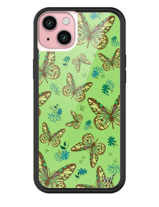 Wildflower Cases Butterfly - Sage iPhone 15 Plus Case