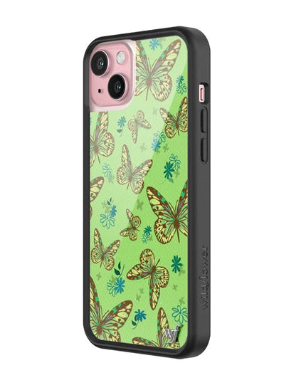 Wildflower Cases Butterfly - Sage iPhone 15 Plus Case