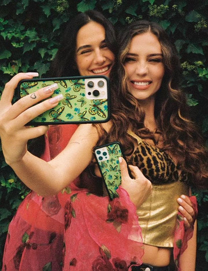 Wildflower Cases Butterfly - Sage iPhone 15 Plus Case