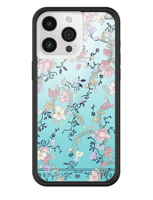 Wildflower Cases Gallery Girlie Blue iPhone 15 Pro Max Case