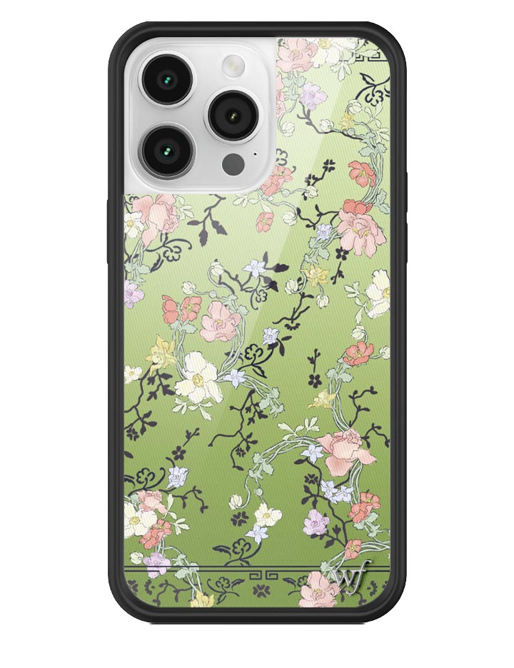 Wildflower Cases Gallery Girlie Green iPhone 14 Pro Max Case
